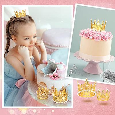 139 Pcs Crowns Bouquet Corsages Pins Butterfly Flower Arrangements Cake  Decorating Kit 15Pcs Crown Cake Topper 100 Pcs Diamond Pins 24 Pcs  Butterfly