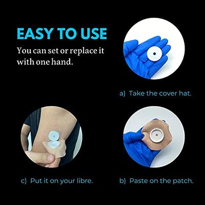20pack Libre Sensor Covers Waterproof Freestyle Libre Sensor Patches-flexible  Cgm Patches Without Glue In The Center-enlite-guardian