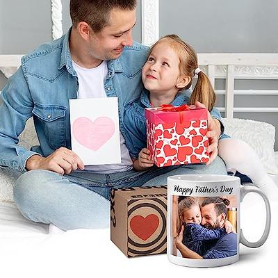 Generic Custom Photo Coffee Mug, 11 - 15 oz. Personalized Mug w/ Picture,  Text, Name - Personalized Gifts for Boyfriend, Girlfriend, Best Friend