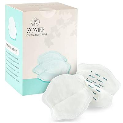haakaa Reusable Nursing Pads Washable Breast Pads for Leaking Milk Bamboo  Nipple Pads Breast Feeding Essentials with Wash Bag, 8 Pack