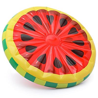 MoNiBloom Watermelon Pool Float for Adult Inflatable Giant Floaties Lake  Rafts Red Fruit Swimming Floaty Summer Beach Ride-ons - Yahoo Shopping
