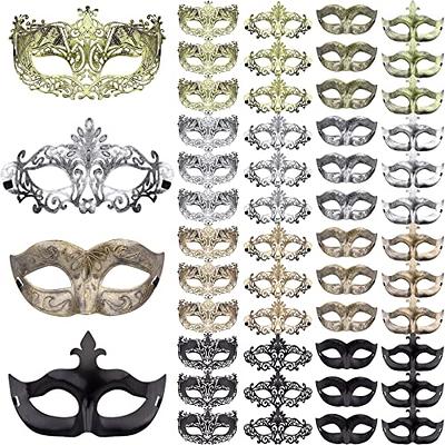 SAFIGLE Full Face Women Men Masquerade Mask Halloween Mask Mardi Gras Mask Creepy