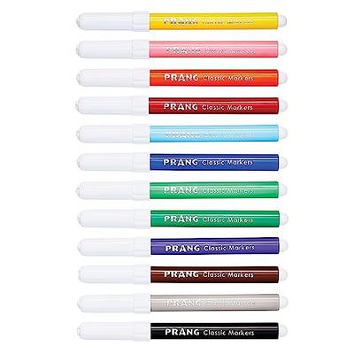  SHARPIE Brush Twin Permanent Markers, Brush Tip Marker and  Ultra Fine Tip Marker, Assorted, 12 Count & Pocket Style Highlighters,  Chisel Tip, Assorted Fluorescent, 12 Count : Office Products