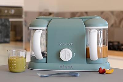 BEABA Babycook Duo 4 in 1 Baby Food Maker, Baby Food Processor, Baby Food  Blender, Baby Food Steamer, Make Fresh Homemade Baby Food at Home, 9.1 Cup