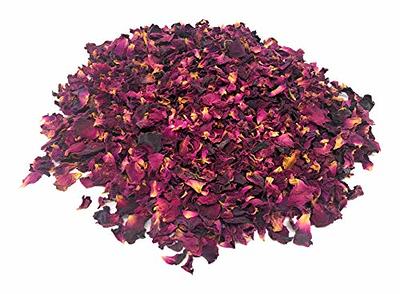 Red Rose Dried Flower Petals, 1 oz