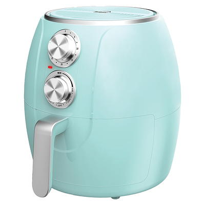 Brentwood 2 Qt. White Small Electric Air Fryer with Timer and Temp