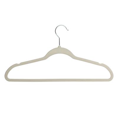 Honey-Can-Do 50-Pack Plastic Non-slip Grip Clothing Hanger (White) in the  Hangers department at