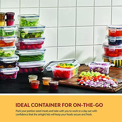 Airtight Food Storage Containers Set with Lids (24 Pack) for Kitchen a