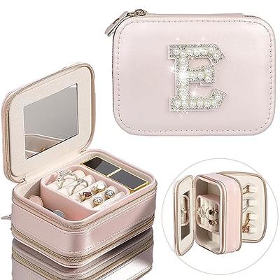 ZPROW Travel Jewelry Case, Mini Portable Jewelry Travel Boxes