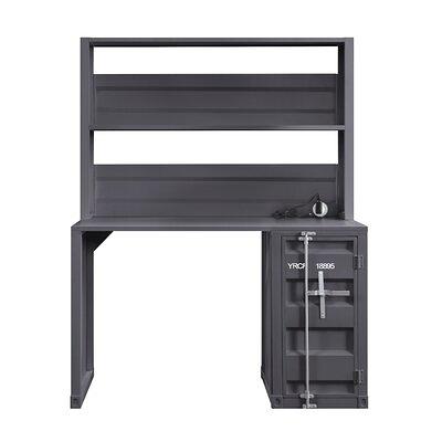 Realspace Pelingo 60 W Computer Desk Dark Gray - Office Depot