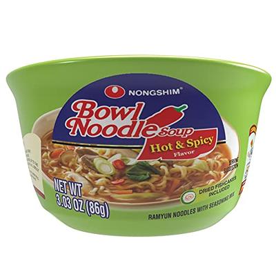 Coreano Nong Shim Hot & Spicy Noodle Big Bowl - 16 Bowl