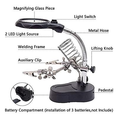 Desktop magnifying glass with light 3.5X