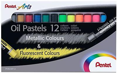 Mungyo Gallery Artists' Oil Pastel Fluorescent 12 Colours