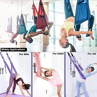 Leg Stretcher Strap, Backbend Training Belt With Door Anchor, Flexibility  Trainer Stretching Equipment For Aerial Yoga