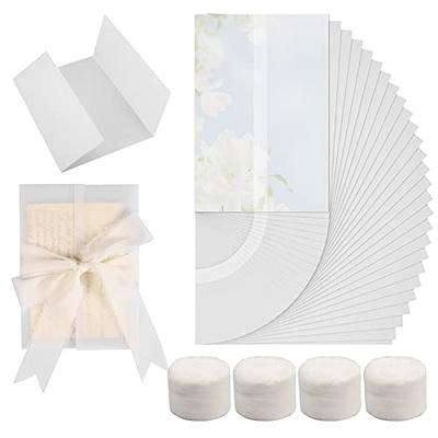 Good 50pcs Vellum Paper For Invitations 5x7inch Pre-folded Translucent  Vellum Jacket Vellum Wrap Jackets For Wedding Invitations Baby Shower  Birthday