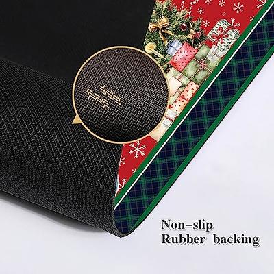 Sets of 2, Decoration Rubber Backing Non-Slip Absorbent