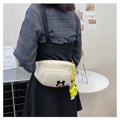 Duck Design Crossbody Bag, Kawaii Cartoon Fanny Pack, Girls Cute