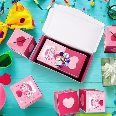 BABORUI Birthday Surprise Gift Box Explosion for Money, Happy Birthday  Surprise Gift Box with Confetti, Cash Explosion Gift Box for Women Men