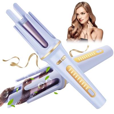 NOVUS Waver Curling Iron Anti-Scald Hair Crimper,2 Barrel Ionic Wavy Hair  Curler for Women,1.25 inch Rapid Heating Curling Wand,4 Temp Dual Voltage