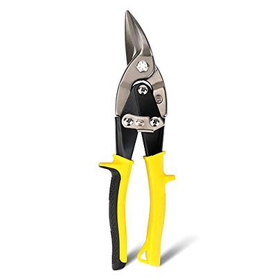 Metal Sheet Cutters, Tin Snips for Straight Cutting Metal Sheet,Heavy Duty  Metal Scissors Tool for Cutting Metal Wire, Keel, Aluminum, Sheet Metal