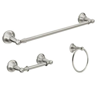 ANTFURN Wall Mount Brushed Nickel Paper Towel Holder (Set of 2) HDYX377399  - The Home Depot