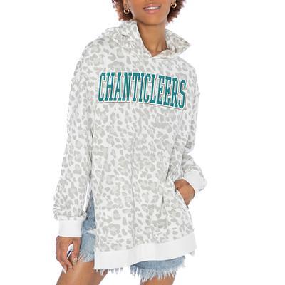 Women's Gameday Couture White Eastern Washington Eagles Fierce Fan  Side-Slit Pullover Hoodie