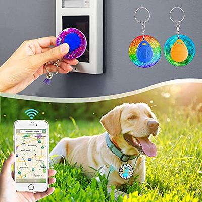 Dog Bone Resin Silicone Molds, 10pcs Diy Cute Dog Tag Epoxy Resin Mold With  20 Pcs Keychains For Ma