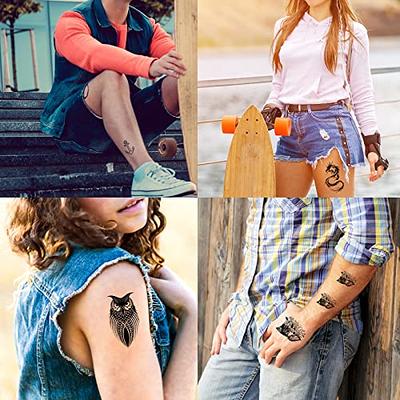 Ellie Temporary Tattoo Sticker The Last of Us Cosplay Prop Temporary Tattoo  Paper Waterproof Long-lasting Tattoo(2 Pieces)