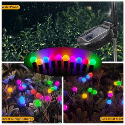 Rikuy Solar Christmas Lights Outdoor Decorations, Waterproof Solar Globe  Lights for Outside Decorative Steady Warm & 7 Color Changing for Christmas  Tree Yard Garden Pathway Party Decor, 5 Pack - Yahoo Shopping