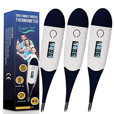 Digital Fever Thermometer for Adults and Kids, Oral/Rectal