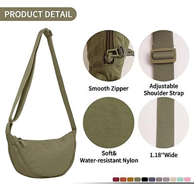 Women Mini Crossbody Bag With Adjustable Strap Fashion Solid Pattern Multipurpose  Handbags Mini Shoulder Bag Waterproof Purse Pouch Bag