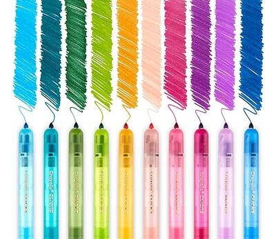 Crayola Washable Markers with Retractable Tips, Clicks, School