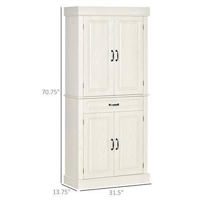  Squireewo 72 Freestanding Kitchen Pantry Storage