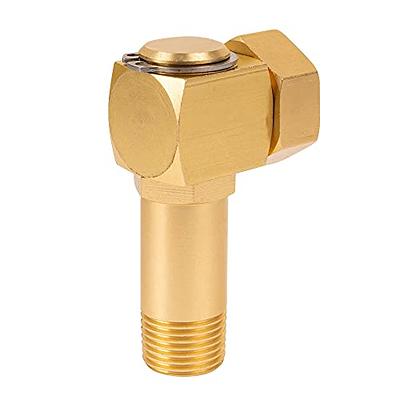 Hourleey Garden Hose Adapter, Brass Replacement Part Swivel, Hose Reel  Parts Fittings - Yahoo Shopping