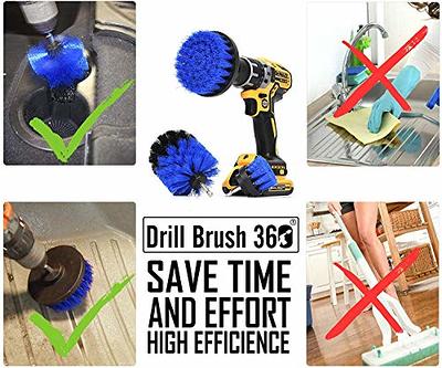 Drill Brush All Purpose Cleaner Scrubbing Brushes for Bathroom Surface  Grout Tile Tub Shower Kitchen Auto Care Cleaning Tools