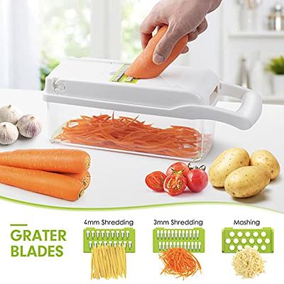 Wireless Electric Vegetable Chopper, 3-in-1 Professional Cheese Grater  Electric Vegetable Slicer, Electric Slicer Shredder for Veggies, Carrots,  Carrot, Potatoes, Green