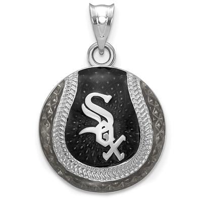 14k Gold MLB LogoArt Boston Red Sox Letter B Large Pendant