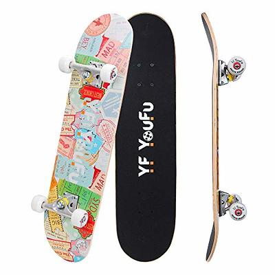 Hamino 6-in-1 Finger Skateboards for Kids, Finger Skateboard Ramp