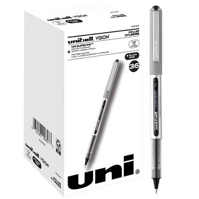 Uniball Vision Needle Rollerball Pens, Black Pens Pack of 5, Micro Pens  with 0.5mm Ink, Ink Black Pen, Pens Fine Point Smooth Writing Pens, Bulk  Pens, and Office Supplies - Yahoo Shopping