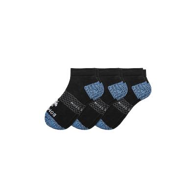 Gripjoy Women's Low Cut Socks with Grips (Pack of 3) - Black one