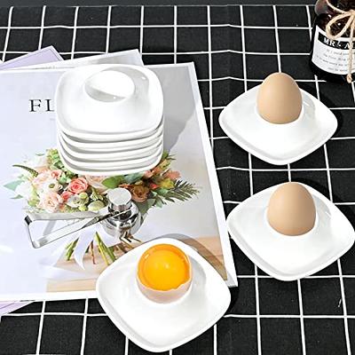 Stainless Steel Egg Cups for Soft & Hard Boiled Eggs Set of 8 Egg Holder  Tray Kitchen Tool - Yahoo Shopping