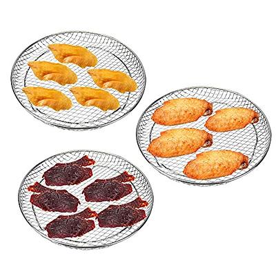Air Fryer Replacement Basket for Power Air Fryer XL 5.3QT,Air Fryer Basket  for Gowise USA Air Fryer 5.8QT,Air fryer Accessories, Non-Stick Fry Basket