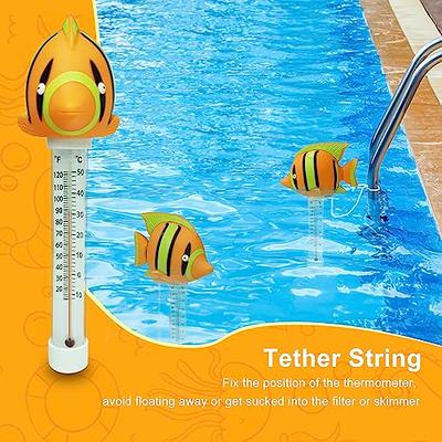 KingSom Floating Pool Thermometer, Large Size Easy Read Water