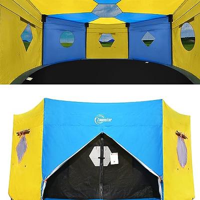 14FT Trampoline Tent, Fits for Round 6 Straight Poles Trampoline