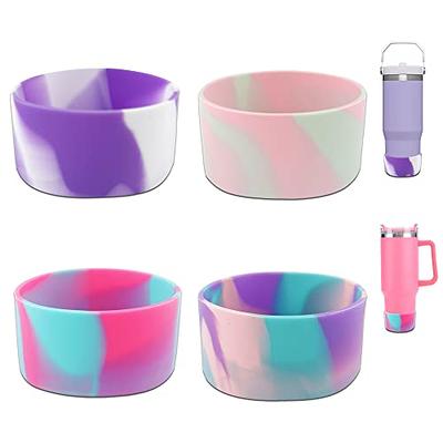 Hot Pink Snack Bowl for Stanley Cup, Silicone Purple Boot Sleeve