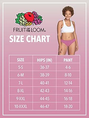 Fruit of the Loom Women's No Show Seamless Underwear, Amazing Stretch & No  Panty Lines, Available in Plus Size, Pima Cotton Blend-Cheeky Bikini-3 Pack-Purple/Green/Silver  - Yahoo Shopping