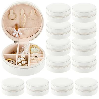 12 Pcs Travel Jewelry Case Bridesmaid Gift Boxes Jewelry Travel