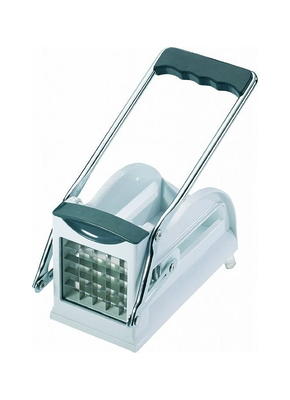 Xtremepowerus Commercial-Grade with 4-Stainless Steel Blades French Fries Fry and Veggie Cutter