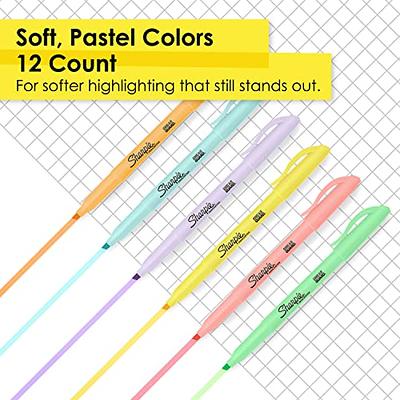 Sharpie Highlighters, Chisel Tip, Assorted Colors, 12-Count 27145