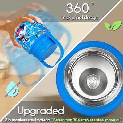 304 Large Stainless Steel Children's Thermos Lunchbox Thermos For Hot Food  with Containers Vacuum Flasks Thermoses